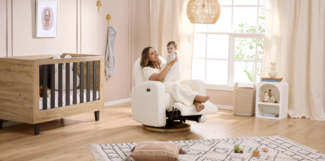 Maya Electric Recliner Glider Nursery Chairs