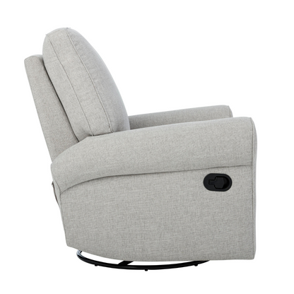 Billie Recliner Glider Nursery Chair in Pure Grey