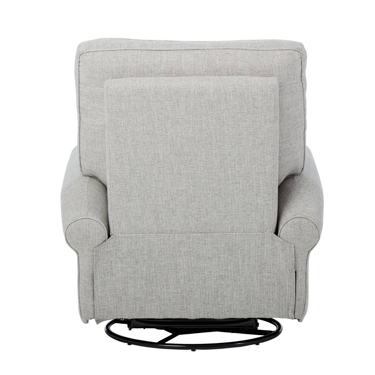 Billie Recliner Glider Nursery Chair in Pure Grey